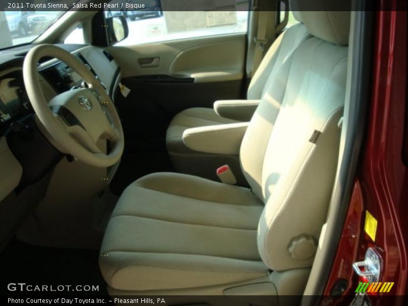 Salsa Red Pearl / Bisque 2011 Toyota Sienna