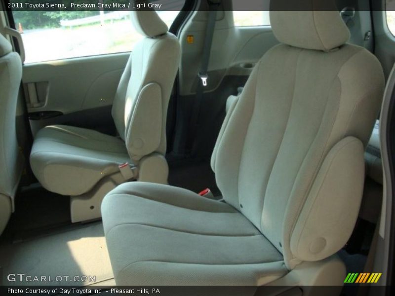 Predawn Gray Mica / Light Gray 2011 Toyota Sienna