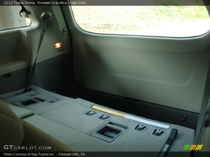 Predawn Gray Mica / Light Gray 2011 Toyota Sienna