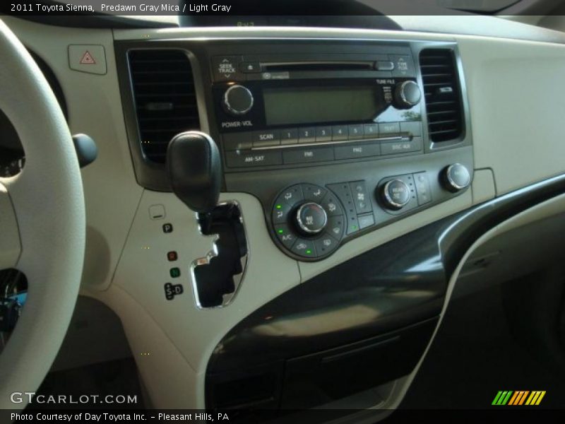 Predawn Gray Mica / Light Gray 2011 Toyota Sienna