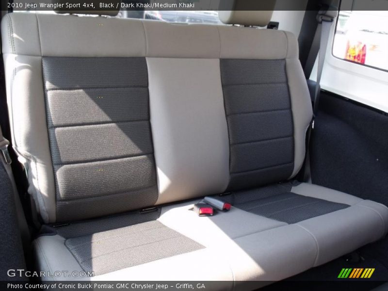 Black / Dark Khaki/Medium Khaki 2010 Jeep Wrangler Sport 4x4