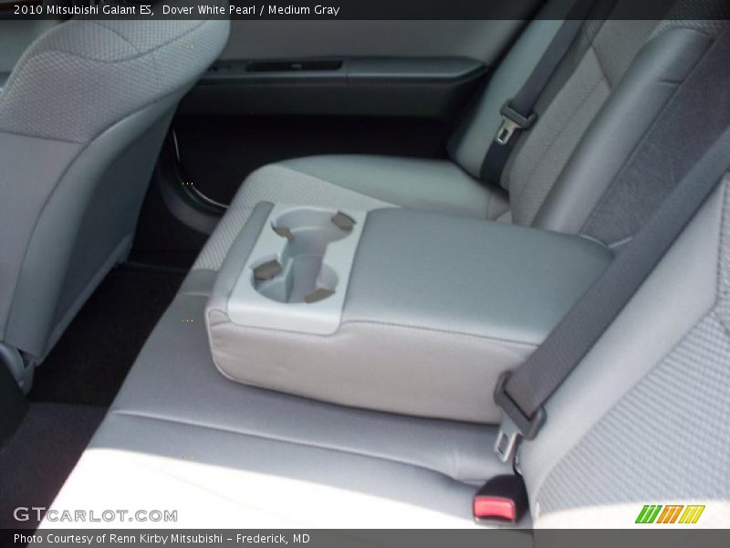 Dover White Pearl / Medium Gray 2010 Mitsubishi Galant ES