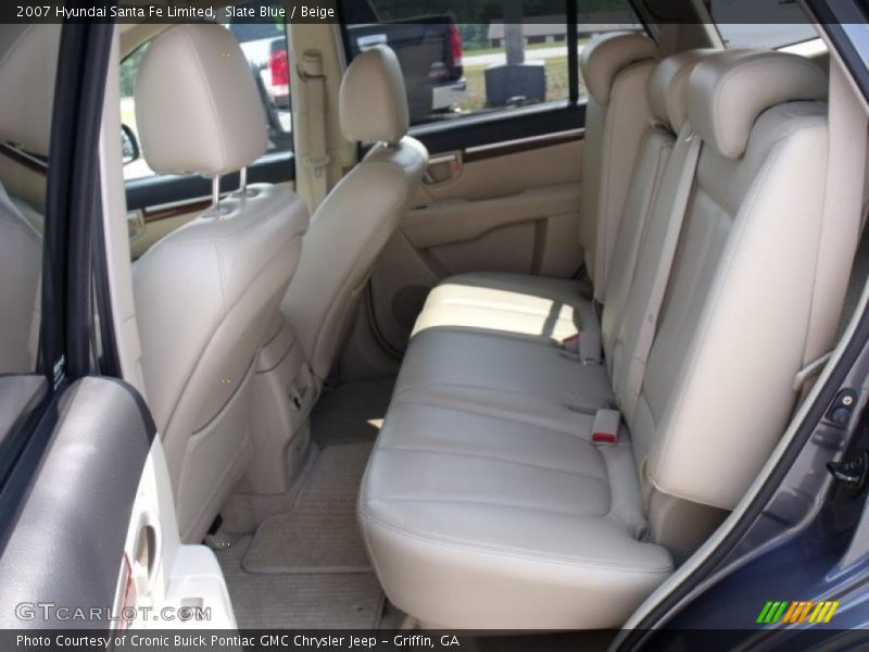 Slate Blue / Beige 2007 Hyundai Santa Fe Limited