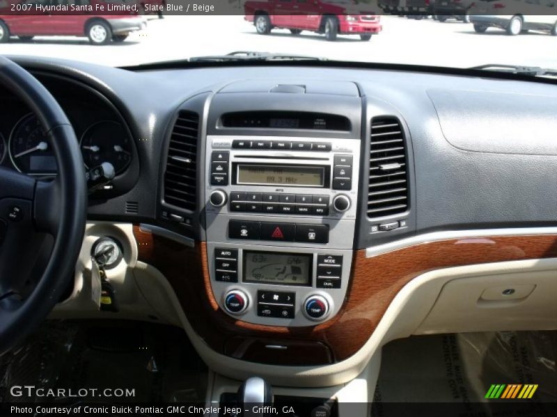 Slate Blue / Beige 2007 Hyundai Santa Fe Limited