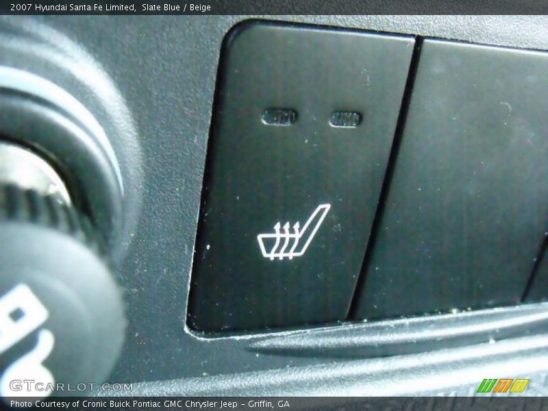 Slate Blue / Beige 2007 Hyundai Santa Fe Limited