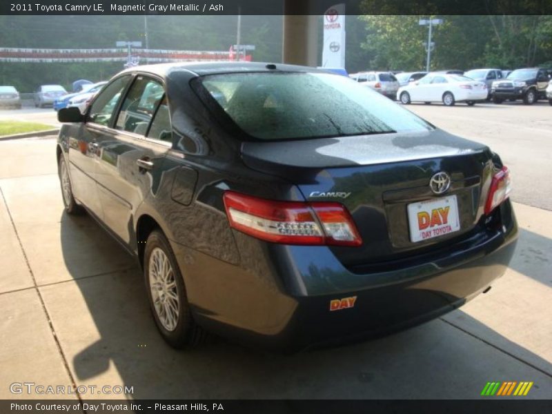 Magnetic Gray Metallic / Ash 2011 Toyota Camry LE