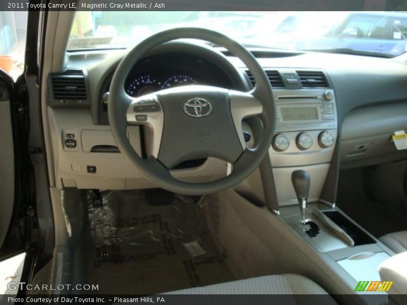 Magnetic Gray Metallic / Ash 2011 Toyota Camry LE