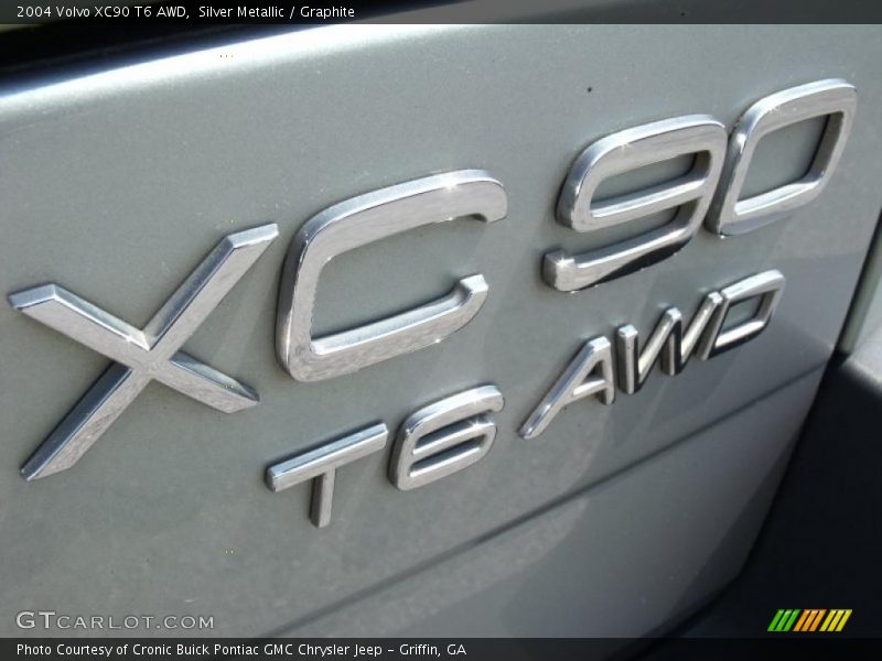 Silver Metallic / Graphite 2004 Volvo XC90 T6 AWD