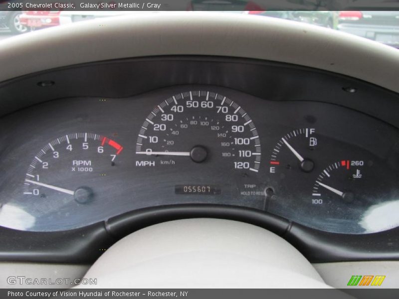 Galaxy Silver Metallic / Gray 2005 Chevrolet Classic