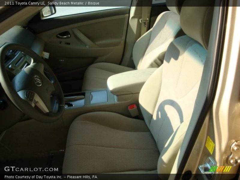 Sandy Beach Metallic / Bisque 2011 Toyota Camry LE