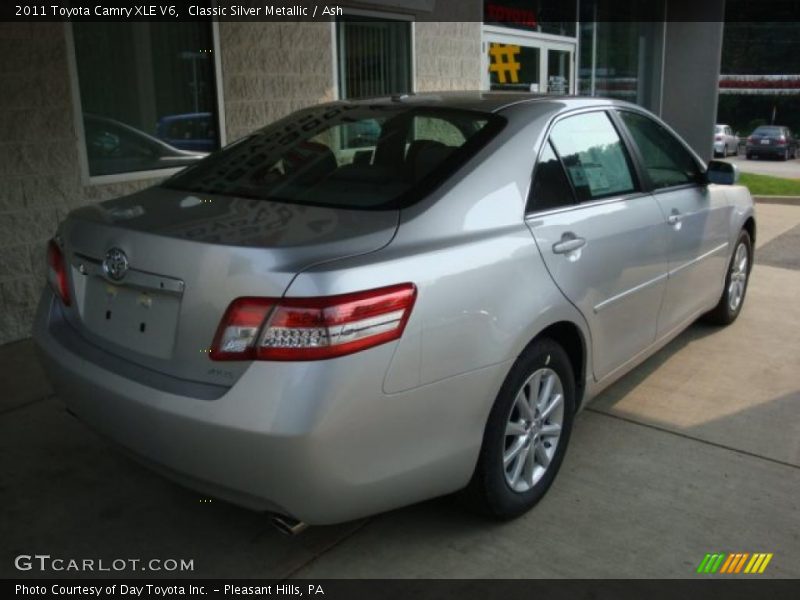 Classic Silver Metallic / Ash 2011 Toyota Camry XLE V6