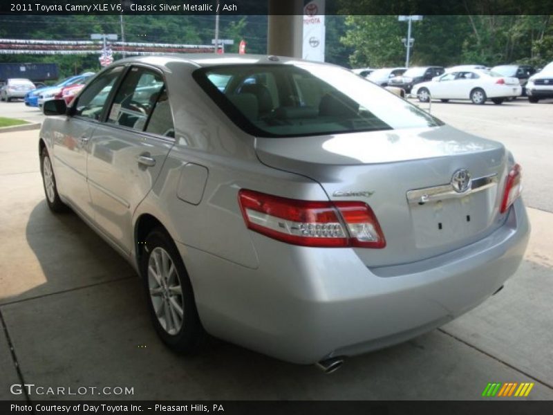Classic Silver Metallic / Ash 2011 Toyota Camry XLE V6