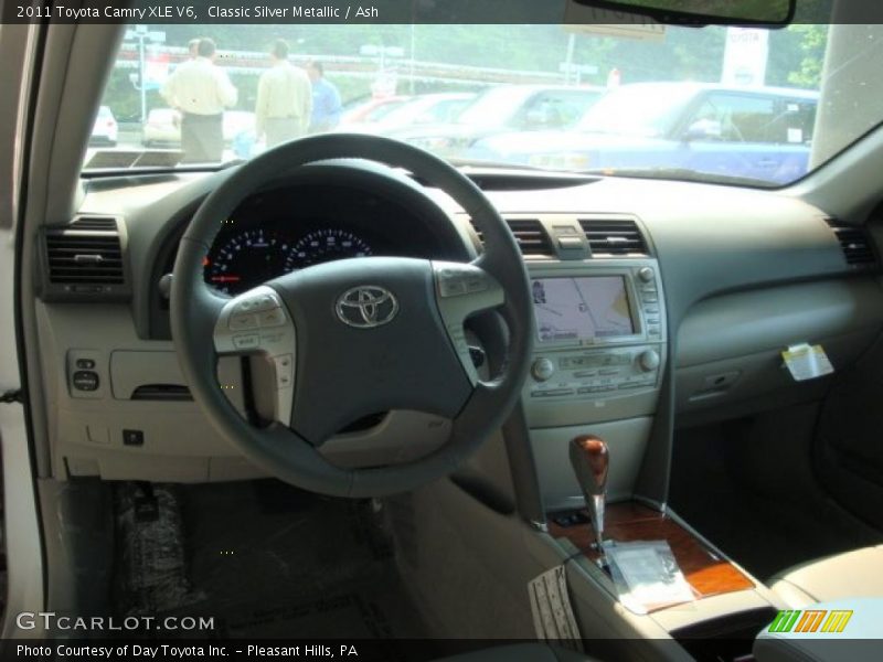 Classic Silver Metallic / Ash 2011 Toyota Camry XLE V6
