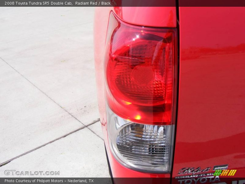 Radiant Red / Black 2008 Toyota Tundra SR5 Double Cab