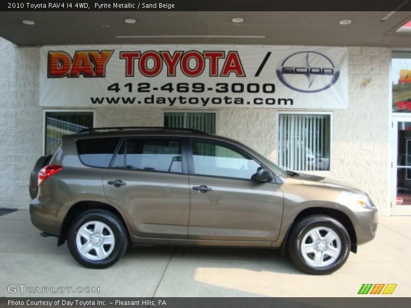 Pyrite Metallic / Sand Beige 2010 Toyota RAV4 I4 4WD