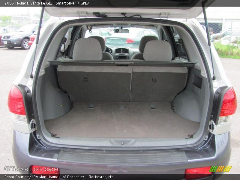 Smart Silver / Gray 2005 Hyundai Santa Fe GLS