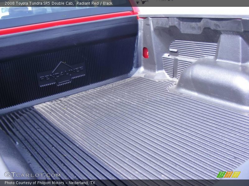 Radiant Red / Black 2008 Toyota Tundra SR5 Double Cab