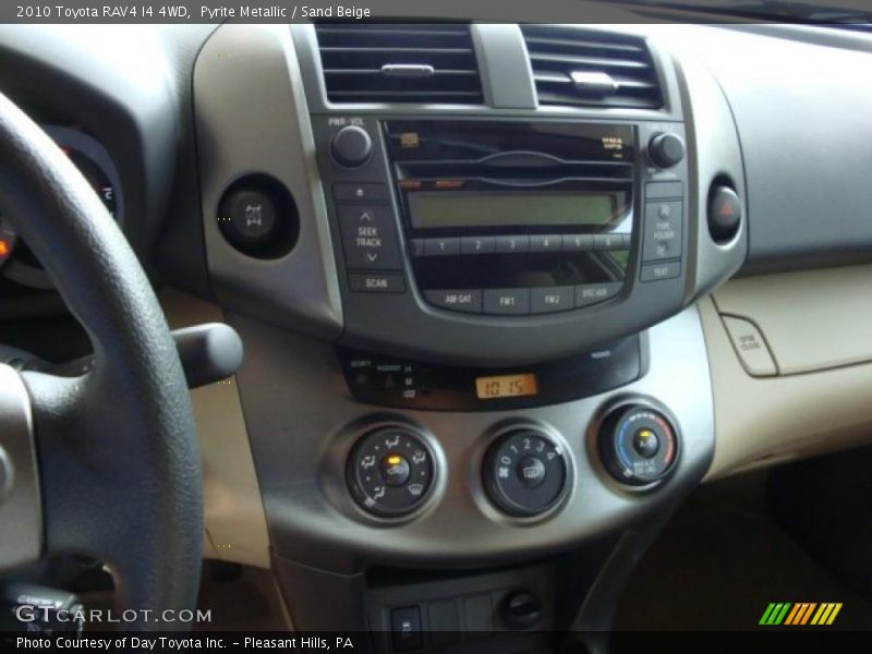 Pyrite Metallic / Sand Beige 2010 Toyota RAV4 I4 4WD