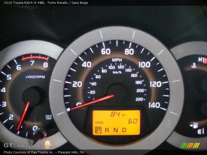Pyrite Metallic / Sand Beige 2010 Toyota RAV4 I4 4WD