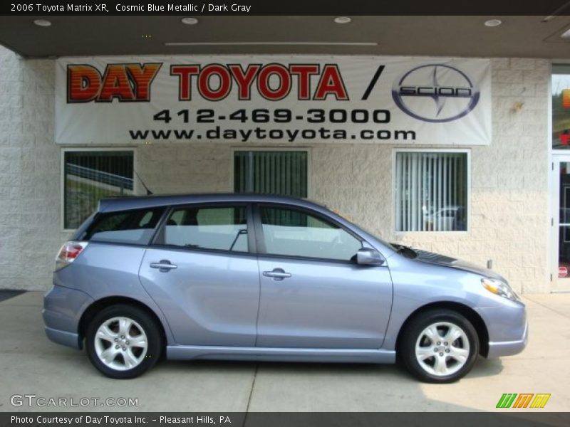 Cosmic Blue Metallic / Dark Gray 2006 Toyota Matrix XR
