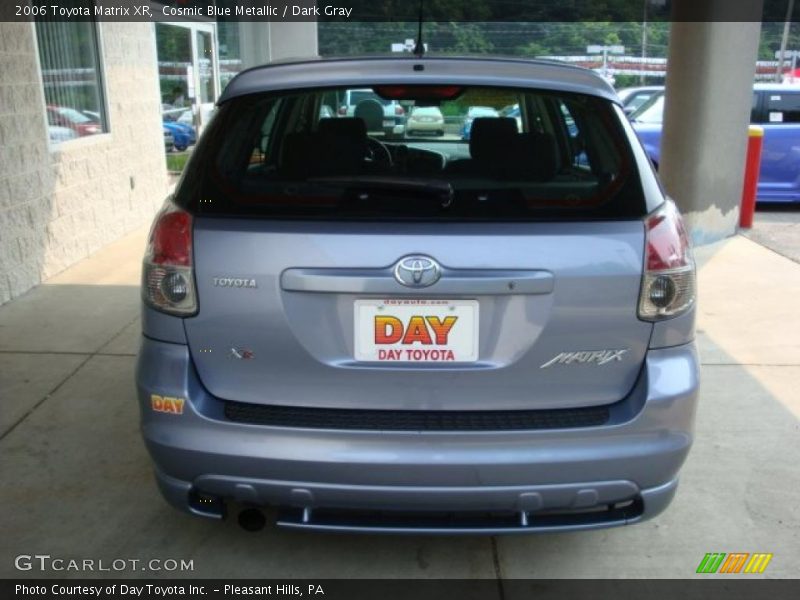 Cosmic Blue Metallic / Dark Gray 2006 Toyota Matrix XR