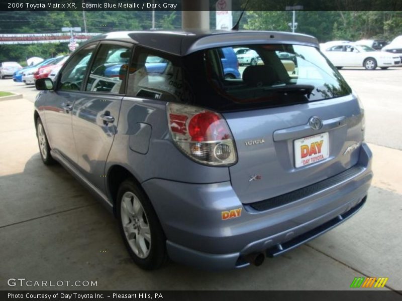 Cosmic Blue Metallic / Dark Gray 2006 Toyota Matrix XR