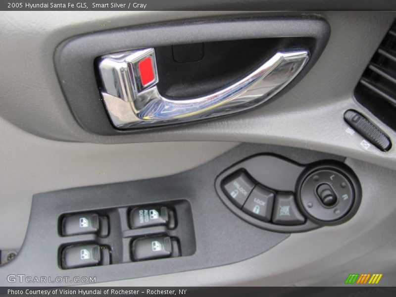 Smart Silver / Gray 2005 Hyundai Santa Fe GLS