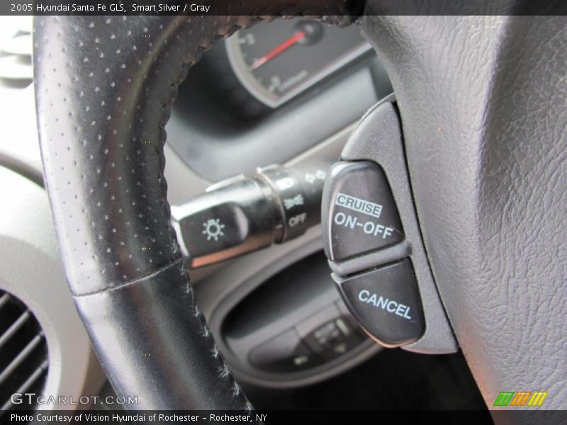 Smart Silver / Gray 2005 Hyundai Santa Fe GLS