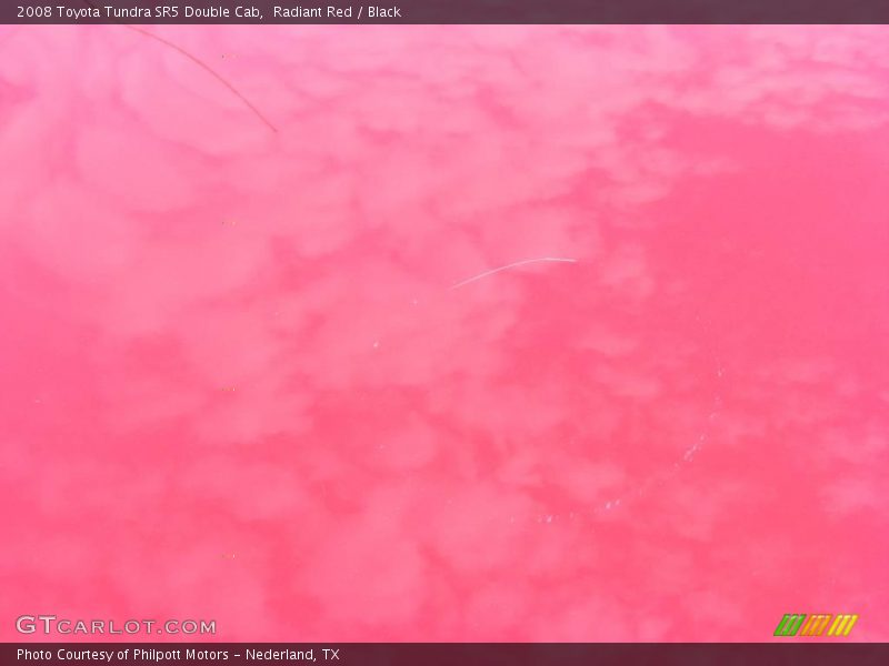Radiant Red / Black 2008 Toyota Tundra SR5 Double Cab