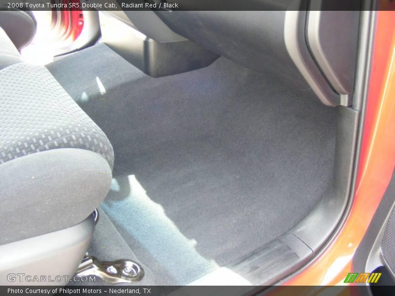Radiant Red / Black 2008 Toyota Tundra SR5 Double Cab