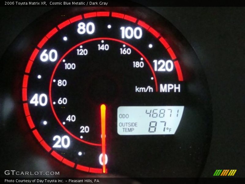 Cosmic Blue Metallic / Dark Gray 2006 Toyota Matrix XR