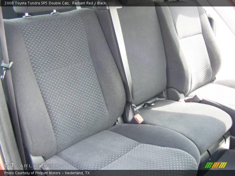 Radiant Red / Black 2008 Toyota Tundra SR5 Double Cab