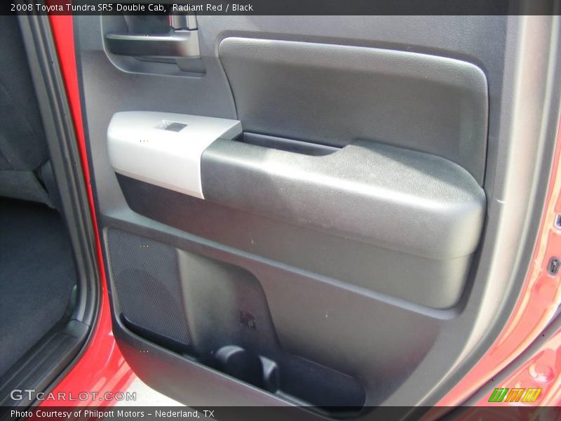 Radiant Red / Black 2008 Toyota Tundra SR5 Double Cab