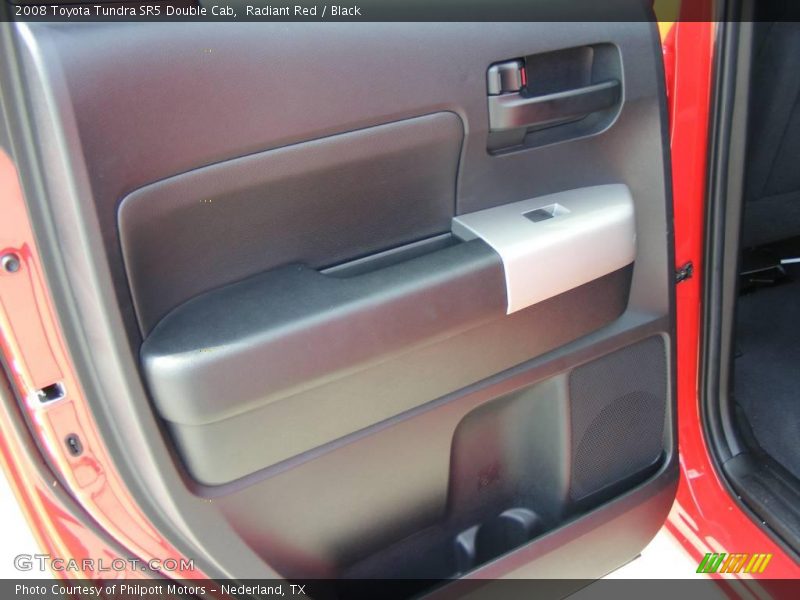 Radiant Red / Black 2008 Toyota Tundra SR5 Double Cab