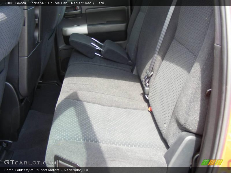 Radiant Red / Black 2008 Toyota Tundra SR5 Double Cab