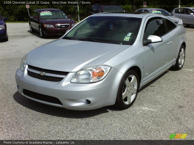 Ultra Silver Metallic / Ebony 2006 Chevrolet Cobalt SS Coupe