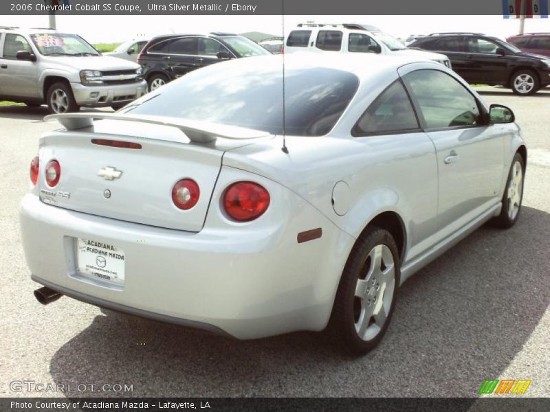 Ultra Silver Metallic / Ebony 2006 Chevrolet Cobalt SS Coupe