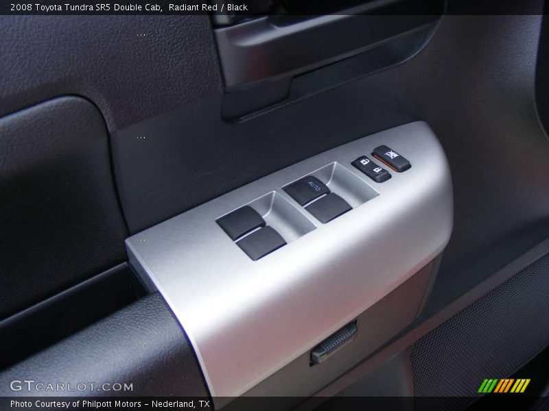 Radiant Red / Black 2008 Toyota Tundra SR5 Double Cab