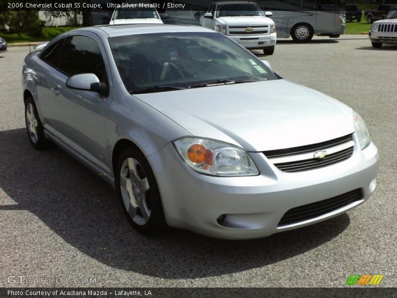 Ultra Silver Metallic / Ebony 2006 Chevrolet Cobalt SS Coupe