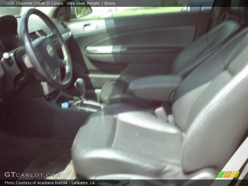 Ultra Silver Metallic / Ebony 2006 Chevrolet Cobalt SS Coupe