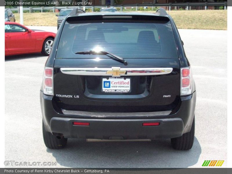 Black / Light Gray 2006 Chevrolet Equinox LS AWD