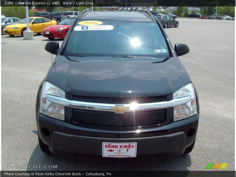 Black / Light Gray 2006 Chevrolet Equinox LS AWD