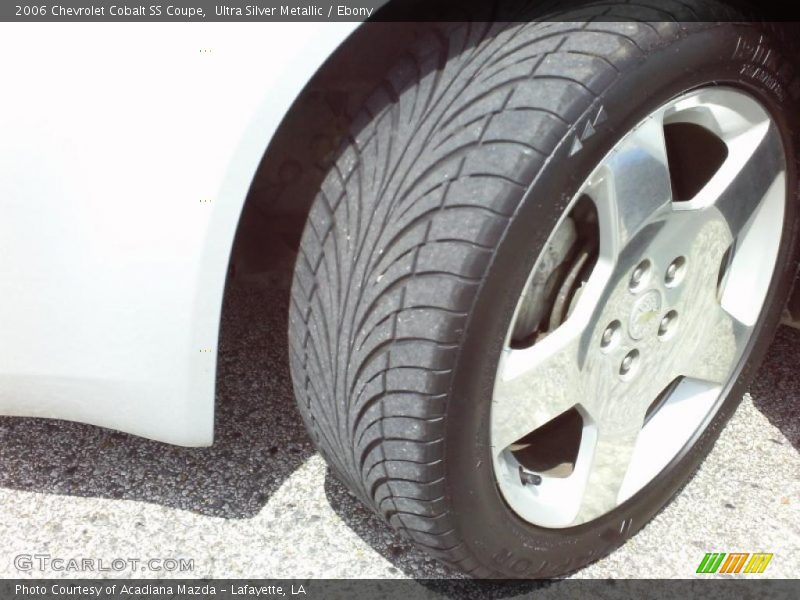 Ultra Silver Metallic / Ebony 2006 Chevrolet Cobalt SS Coupe