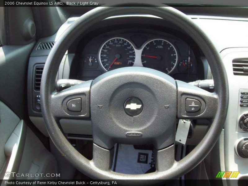 Black / Light Gray 2006 Chevrolet Equinox LS AWD