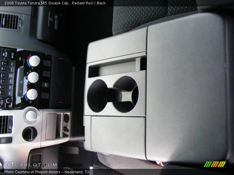 Radiant Red / Black 2008 Toyota Tundra SR5 Double Cab