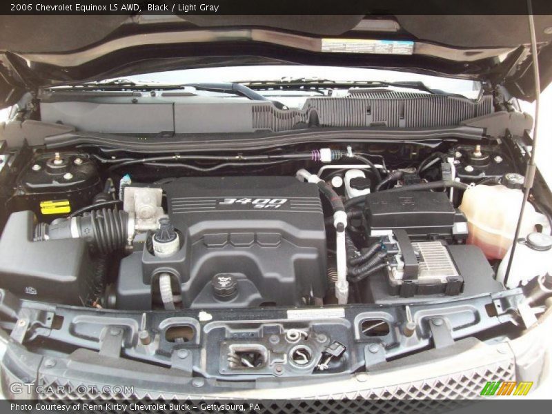 Black / Light Gray 2006 Chevrolet Equinox LS AWD