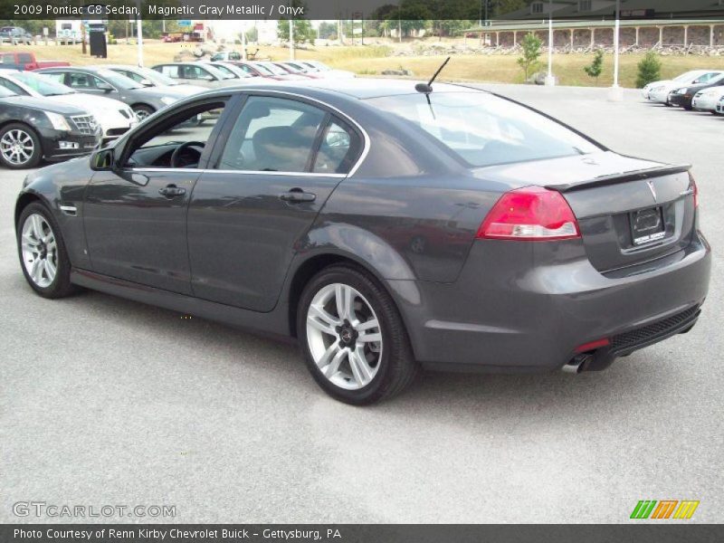 Magnetic Gray Metallic / Onyx 2009 Pontiac G8 Sedan
