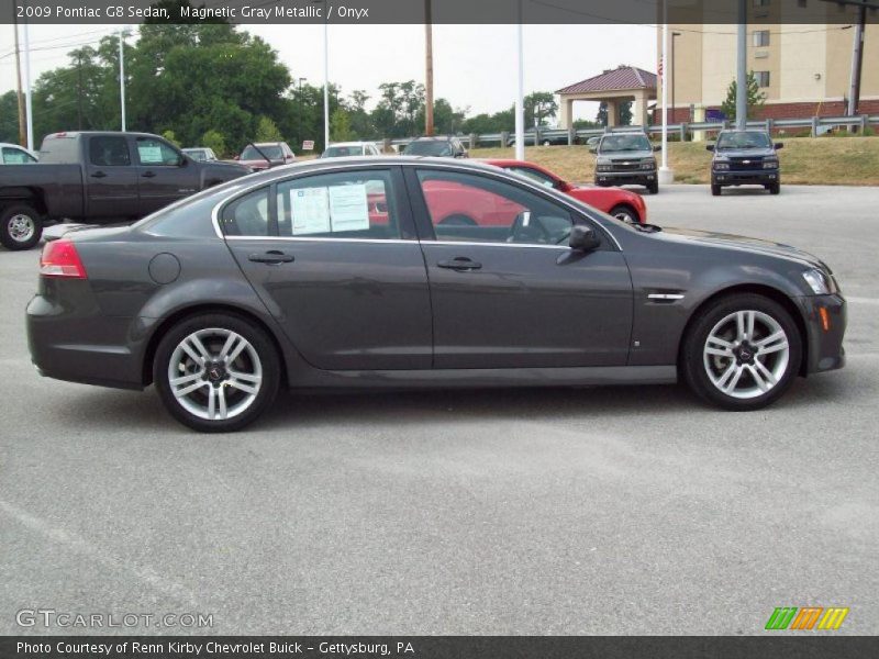 Magnetic Gray Metallic / Onyx 2009 Pontiac G8 Sedan