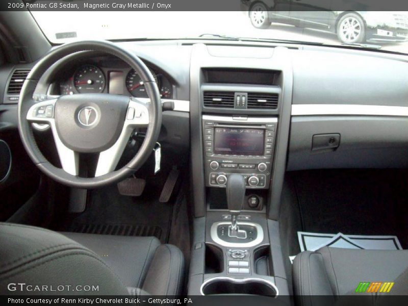 Magnetic Gray Metallic / Onyx 2009 Pontiac G8 Sedan