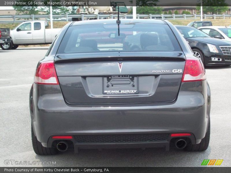 Magnetic Gray Metallic / Onyx 2009 Pontiac G8 Sedan